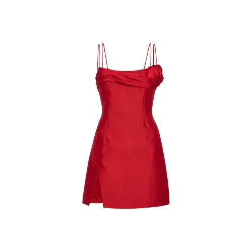RACHEL GILBERT Red Женские Слиплатья