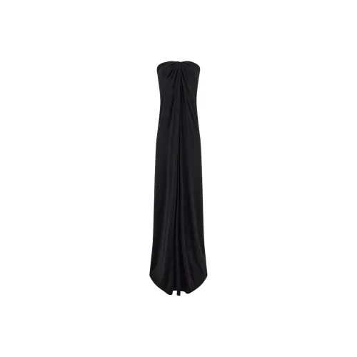 Ferragamo FW24 Sleeveless Dress Women's Black Феррагамо FW24 Без рукавов Платье Женское Черное