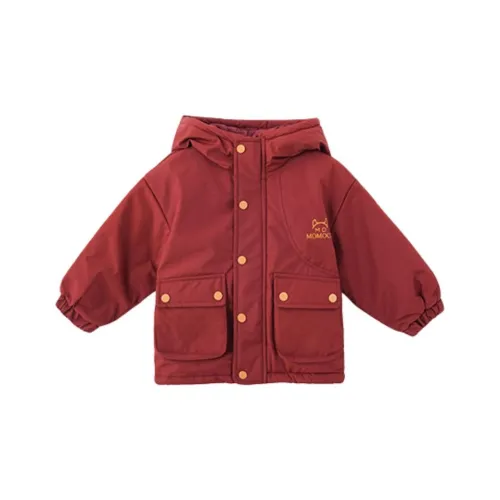 Mami Macca Хлопковый пуховик Красный для детей 3-7 лет