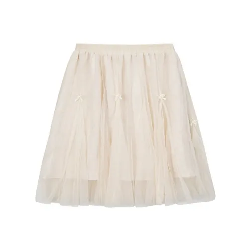 Лето будет после ужина. Повседневная длинная юбка Женская Белая