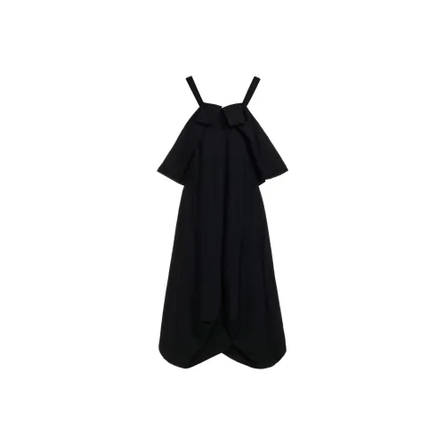 Yohji Yamamoto Черные Женские Слиплатья