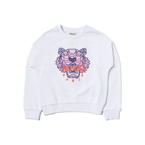 KENZO Белый Kids Свитшоты