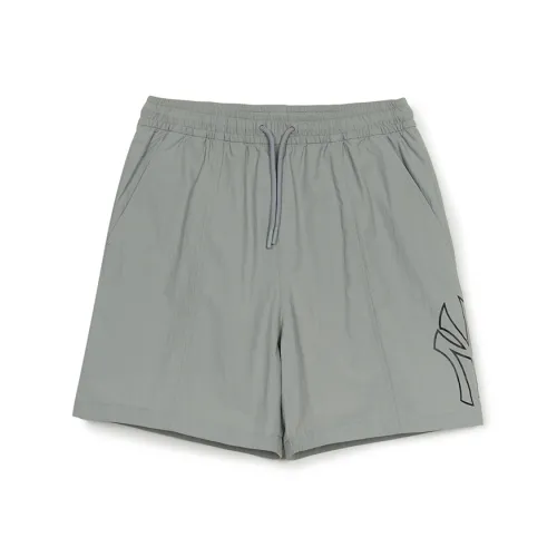 Mlb Base Logo Нью-Йорк Янкис Повседневные шорты Unisex Light Серый