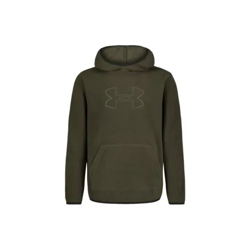 Under Armour Microfleece Толстовка Морской Синий Подростки