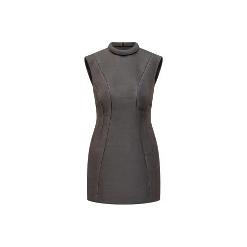 PHILOSOPHY DI LORENZO SERAFINI Без рукавов Платье Женское Серое