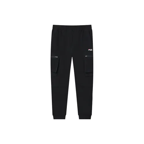 FILA Глубокий черный Женские спортивные брюки