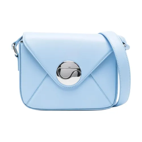 COPERNI Телячья кожа Сумка через плечо Сумка на плечо Мини Женская Небесно-голубая