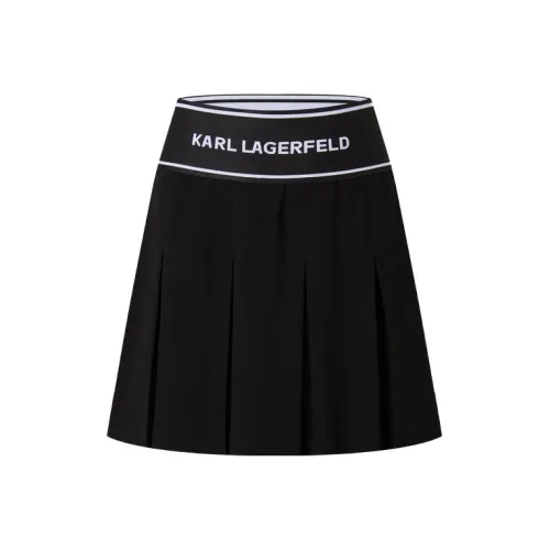 KARL LAGERFELD Повседневные короткие юбки Женские Черный