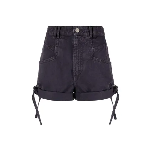 ISABEL MARANT Серые Женские Джинсовые Шорты