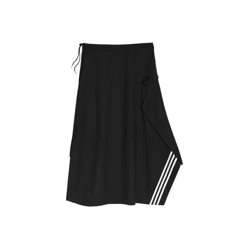 Y 3 Повседневная длинная юбка женская черная