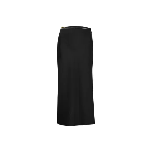Jacquemus Черные Женские Повседневные Длинные Юбки