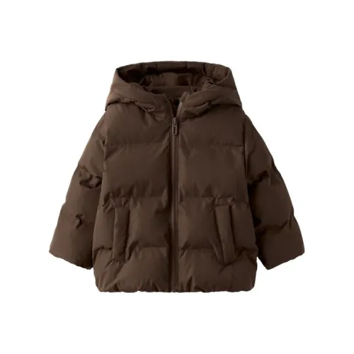 ZARA Коричневый Kids Утеплённые куртки
