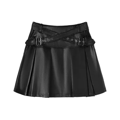 EPTISON WOMAN Женские кожаные короткие юбки