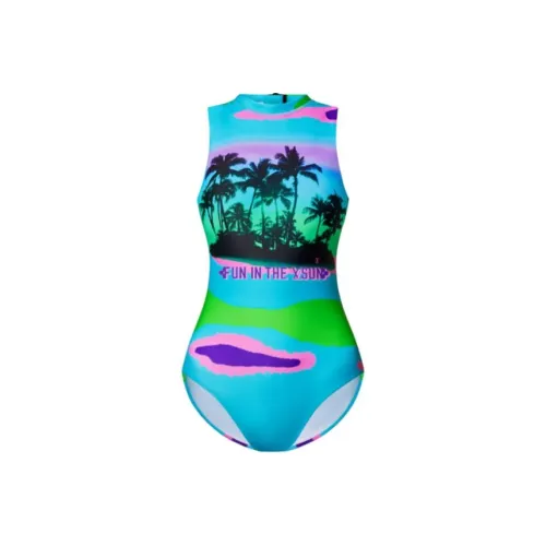 LOUIS VUITTON Ван-Пис Купальник Женский Синий