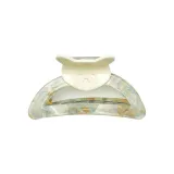 Милый медведь, энергичный вид, заколка-краб, 1 шт. (экрю)