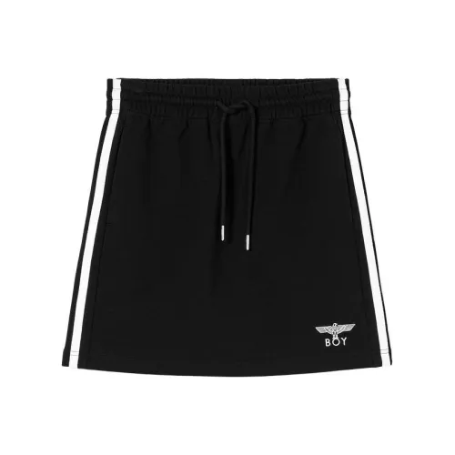 Boy London Повседневные короткие юбки Женские Черный