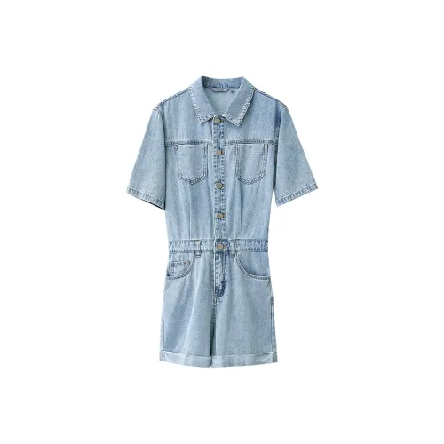 AMII Джинсовый синий Женские Джинсовые шорты