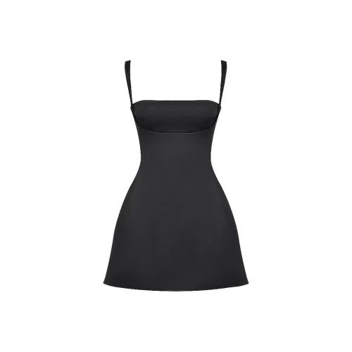 HOUSE OF CB Kara Slip Платье Женское Черный Черный