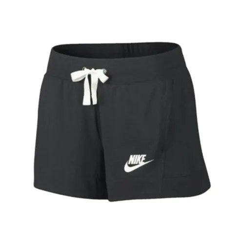 NIKE Черные Женские Спортивные Шорты