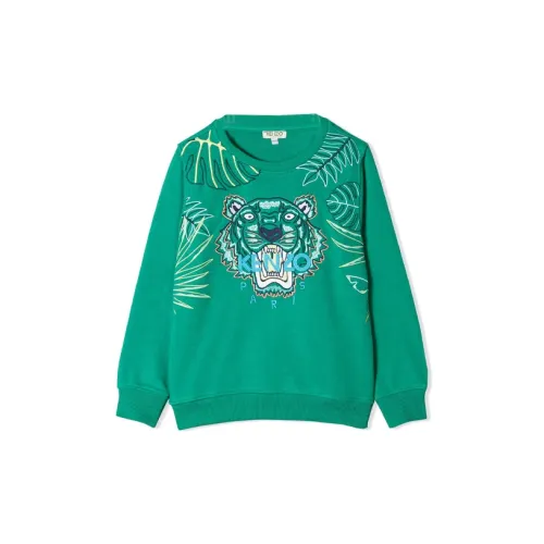 KENZO Зеленый Kids Свитшоты