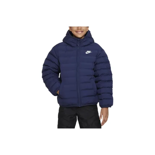 nike Морской синий Kids Утеплённые куртки