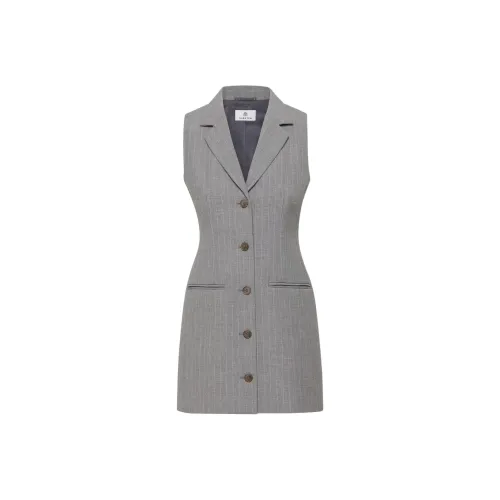 ARITZIA BABATON MASTERMIND Платье Без рукавов Платье Женские Черные Стропы H DRK Gry Черный Стальной браслет Темно-серый