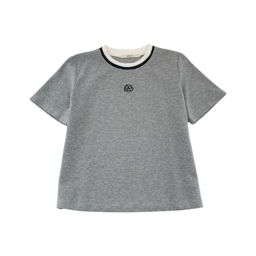 OUBO Серые Женские Футболки