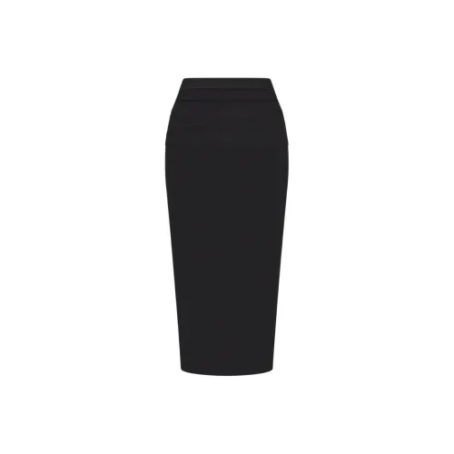 Khy DROP 004 Mesh Elastичный Cutout Юбка Повседневная Длинная Юбка Женская Черная