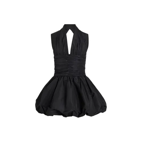 Patou Без рукавов Платье Женское Черное