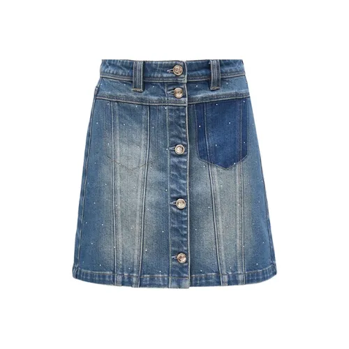 Only J35 Винтаж Деним 390 Женские Джинсовые Короткие Юбки