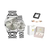 Стальной браслет, настоящий, серый