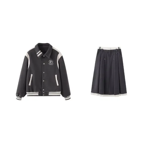 ANDN Серый Женский Комплект с Юбкой