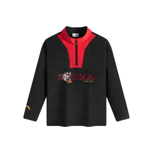 Antakids Свитшот Мечтательный черный для детей 3-7 лет