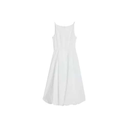 HAZL Белые Женские Платья без рукавов