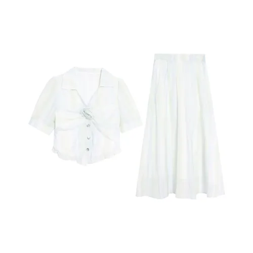 WOWI KCKS Комплект с юбкой Женские Смешанные Полосы