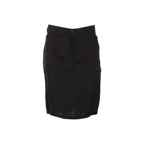 SAINT LAURENT Повседневные короткие юбки Женские Черный