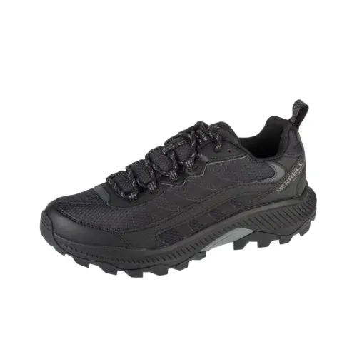 MERRELL Speed Strike 2 Slip-Resistant Abrasion-Resistant Low-Top Casual Running Shoes Men's Black MERRELL Speed Strike 2 Противоскользящие Аbrasion-Resistant Низкие Кеды Повседневные Беговые Кроссовки Мужские Черные