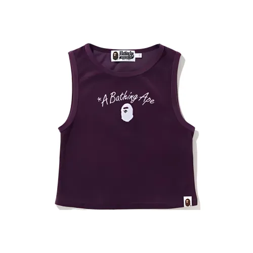 A BATHING APE Bape Женские спортивные майки без рукавов