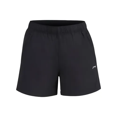 LINING Черные Женские Спортивные Шорты