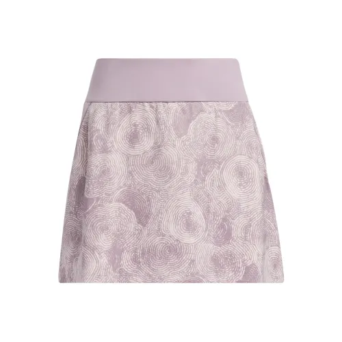 Adidas Ultimate365 Printed Шорты-юбка Повседневные короткие юбки Женские Фиолетовый