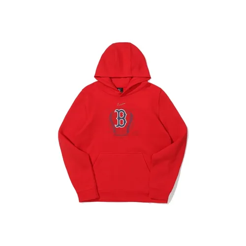 Nike x Mlb Base Logo Свитшот Красный Детский