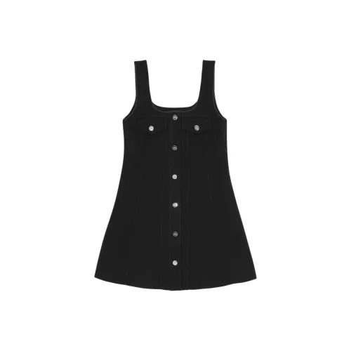 GANNI Черные Женские Слиплатья