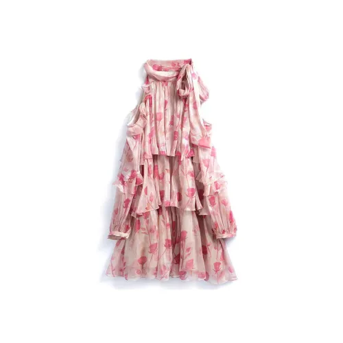 PLAY BUSH Без рукавов Платье Женское Цвет на изображении