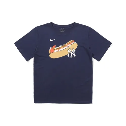 NIKE Темно-синие Kids T-рубашки