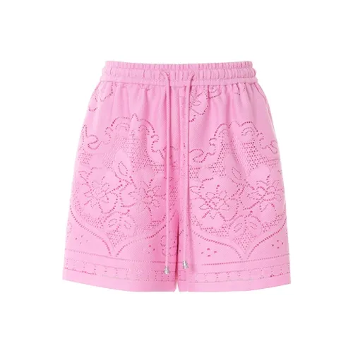 BESIONIA SS25 Повседневные шорты Женские Розовые