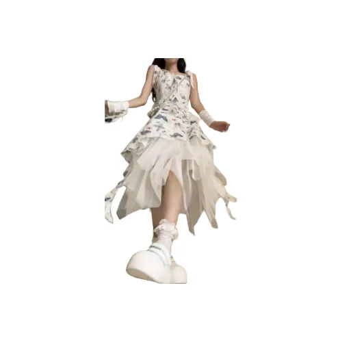 Mu Xiao Xin Женские Слиплатья