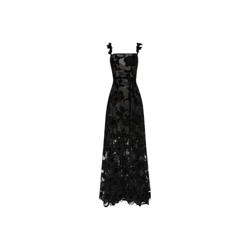 Oscar De La Renta Черные Женские Слиплатья