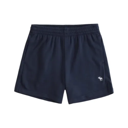 Abercrombie＆Fitch Повседневные шорты Женские Темно-синий