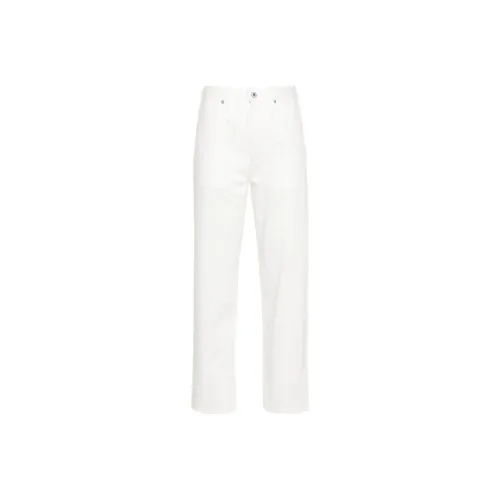 JIL SANDER Белые Женские Джинсы