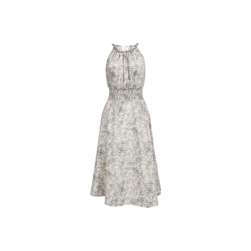 ONLY Без рукавов Платье Женские Lucy Printed Черный